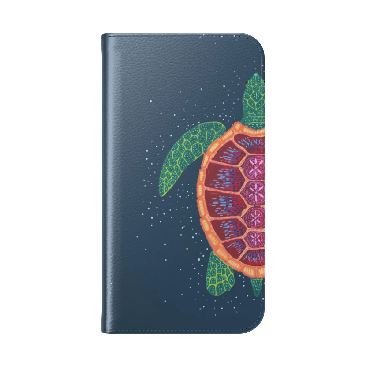 Artistic Sea Turtle Boho Phone Case