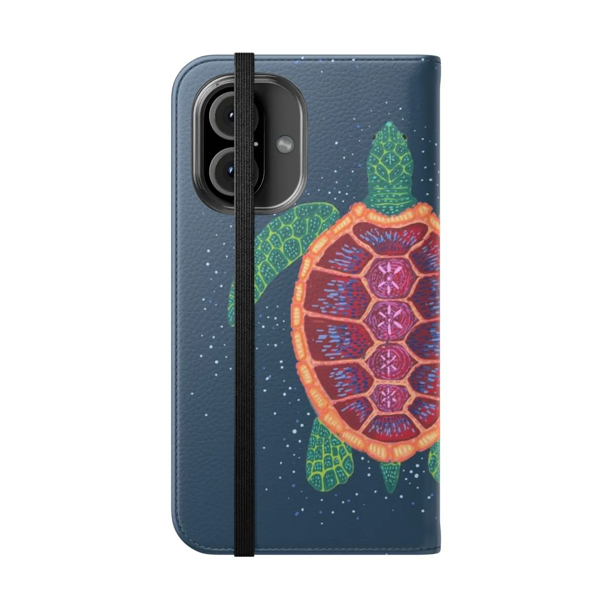 Artistic Sea Turtle Boho Phone Case
