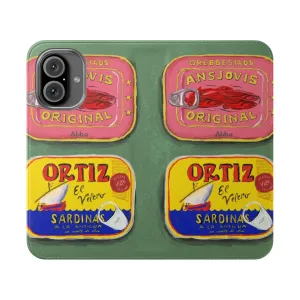 Artistic Seafood Tin Painting Phone Case Cover