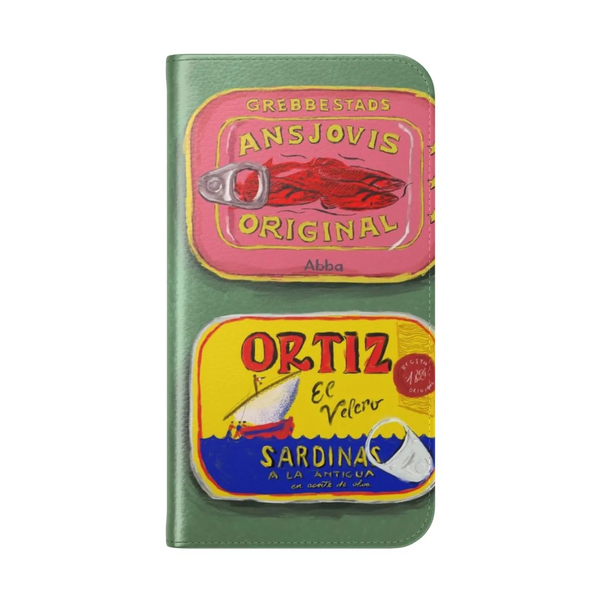 Artistic Seafood Tin Painting Phone Case Cover