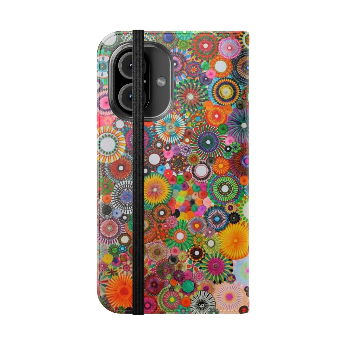 Artistic Spirograph Abstract Floral Phone Case Cover