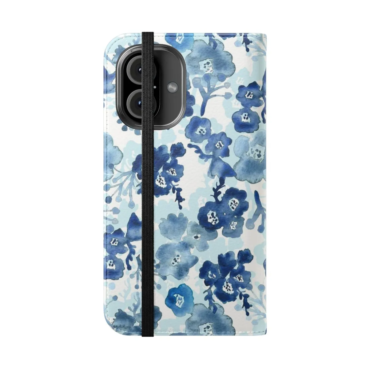 Artistic Watercolor Floral Phone Case - Vibrant Painted Flowers