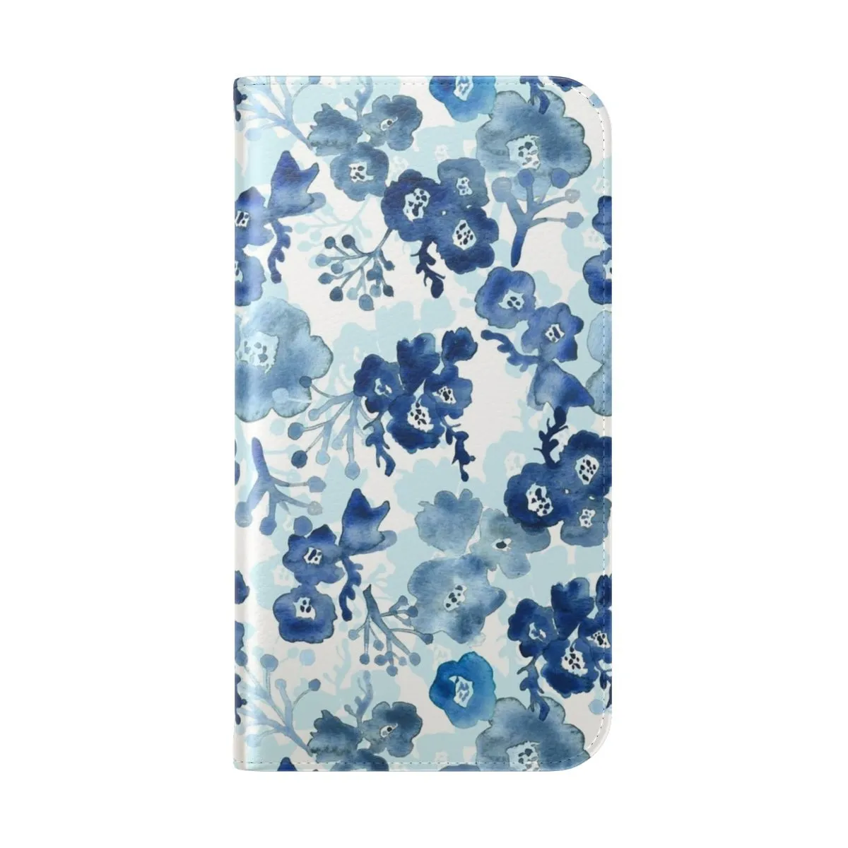 Artistic Watercolor Floral Phone Case - Vibrant Painted Flowers