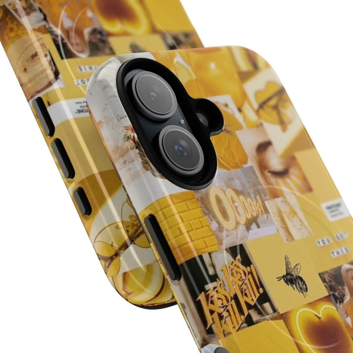 Artistic Yellow Aesthetic Collage Phone Case