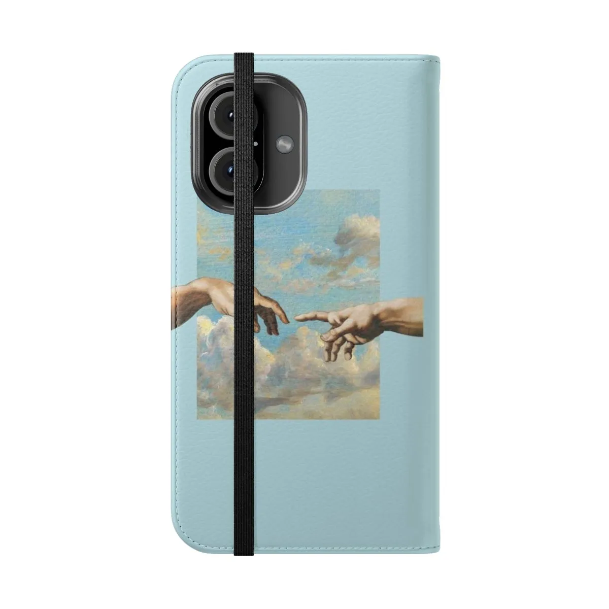 Artsy Aesthetic Flip Cover Phone Case - Michelangelo Inspired Design