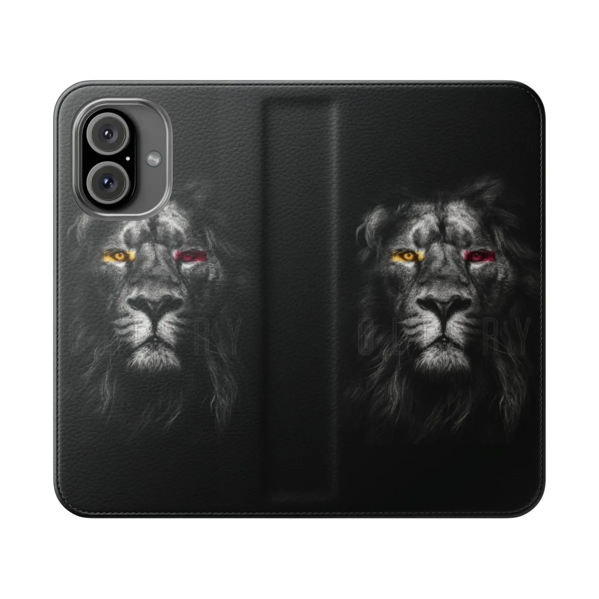 Aslan-Inspired Flip Cover Phone Case for Galatasaray Fans