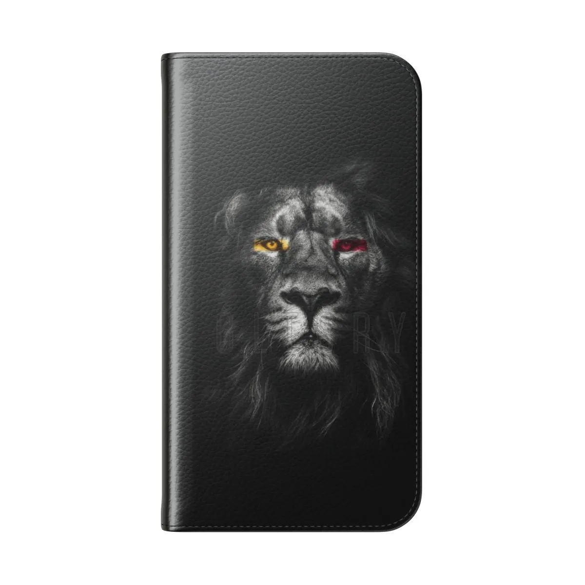 Aslan-Inspired Flip Cover Phone Case for Galatasaray Fans