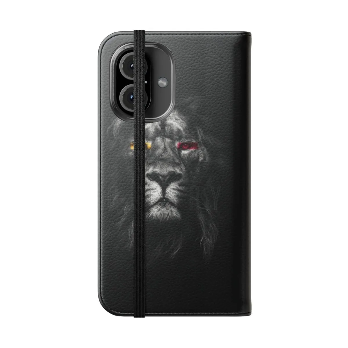 Aslan-Inspired Flip Cover Phone Case for Galatasaray Fans