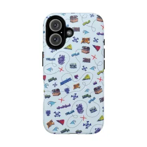 ATEEZ-Inspired Magnetic Tough Phone Cases with Cute Doodles