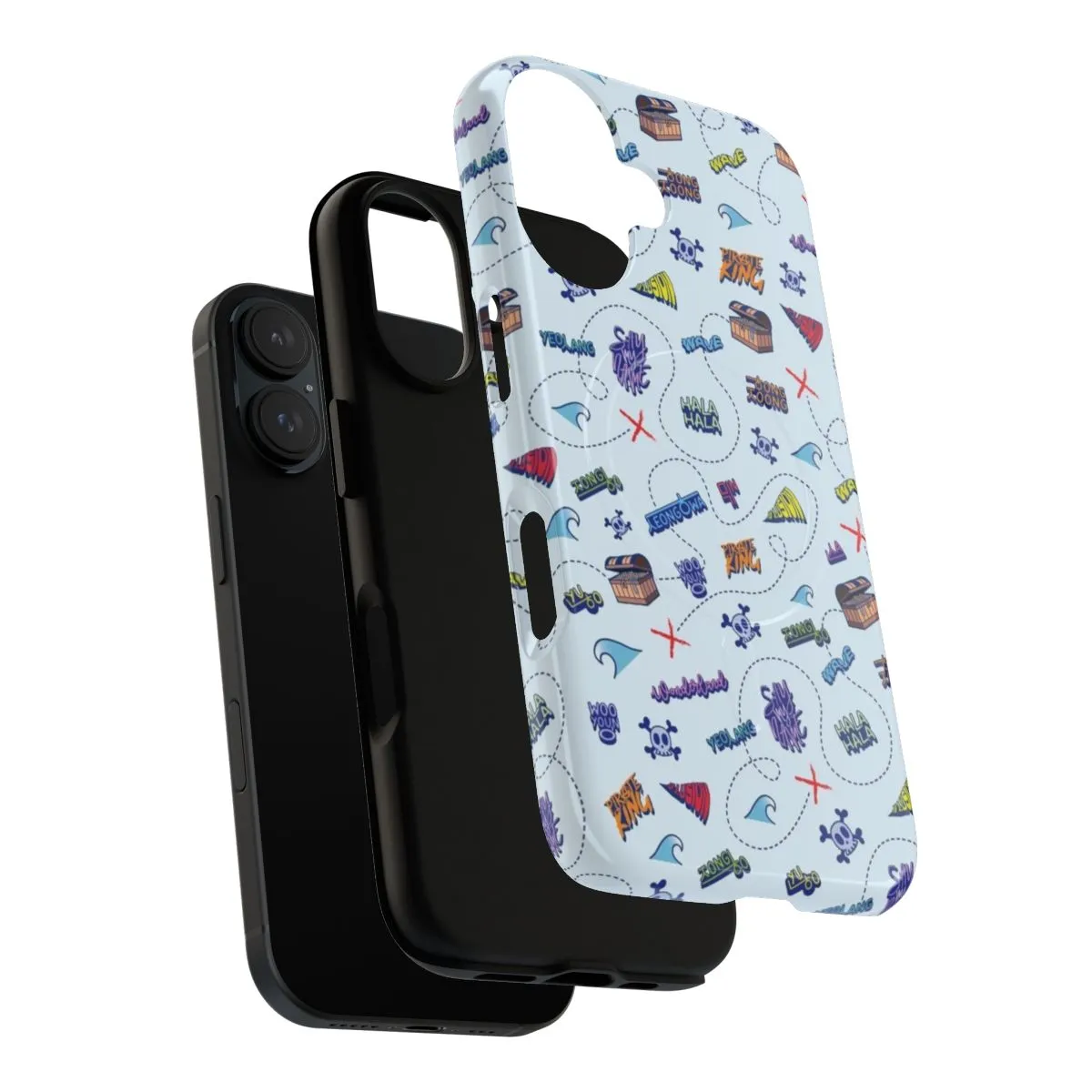 ATEEZ-Inspired Magnetic Tough Phone Cases with Cute Doodles