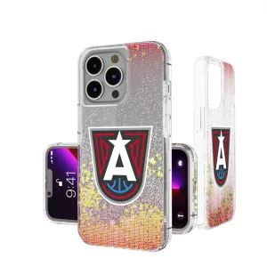 Atlanta Dream Linen Glitter Phone Case