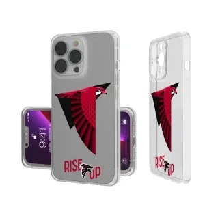 Atlanta Falcons 2024 Illustrated Limited Edition Clear Phone Case