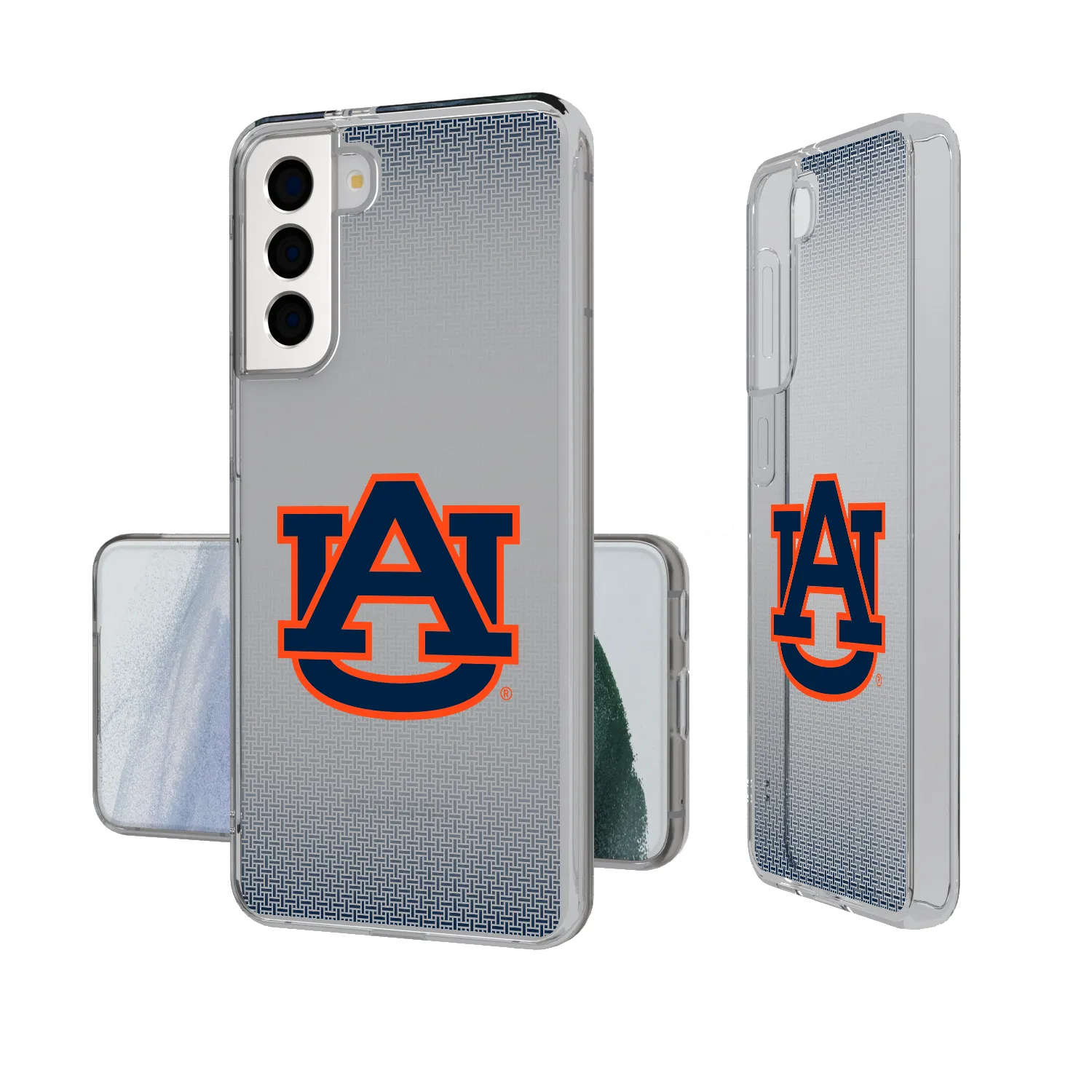 Auburn Tigers Linen Clear Phone Case