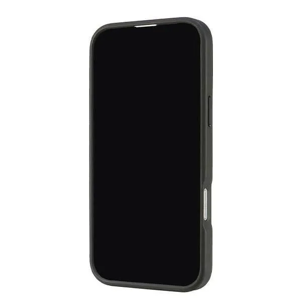 Audi Carbon Fiber Sports Red Circle Hardcase with MagSafe for iPhone 16 Pro Max 6.9" Black/Red - AUS-TPUPCMIP16PM-RSQ/D5-B