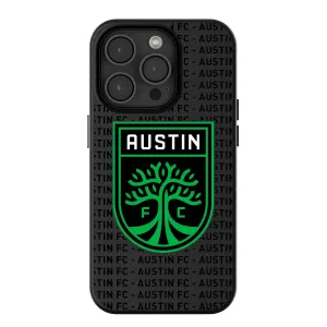 Austin FC  Text Backdrop MagSafe Compatible Phone Case