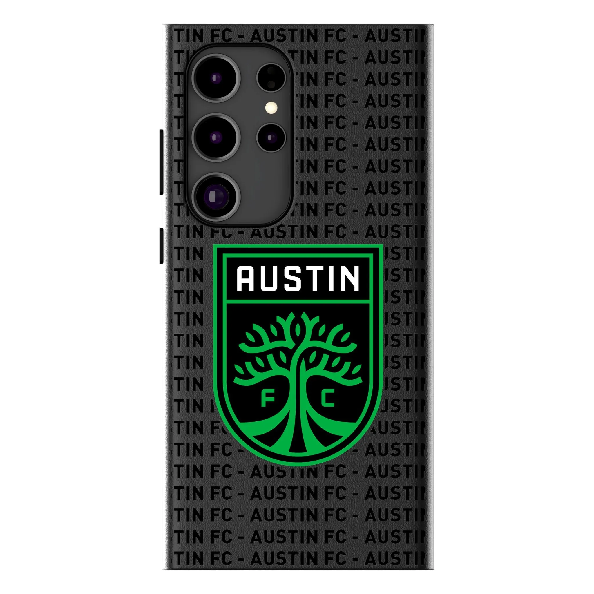 Austin FC  Text Backdrop MagSafe Compatible Phone Case