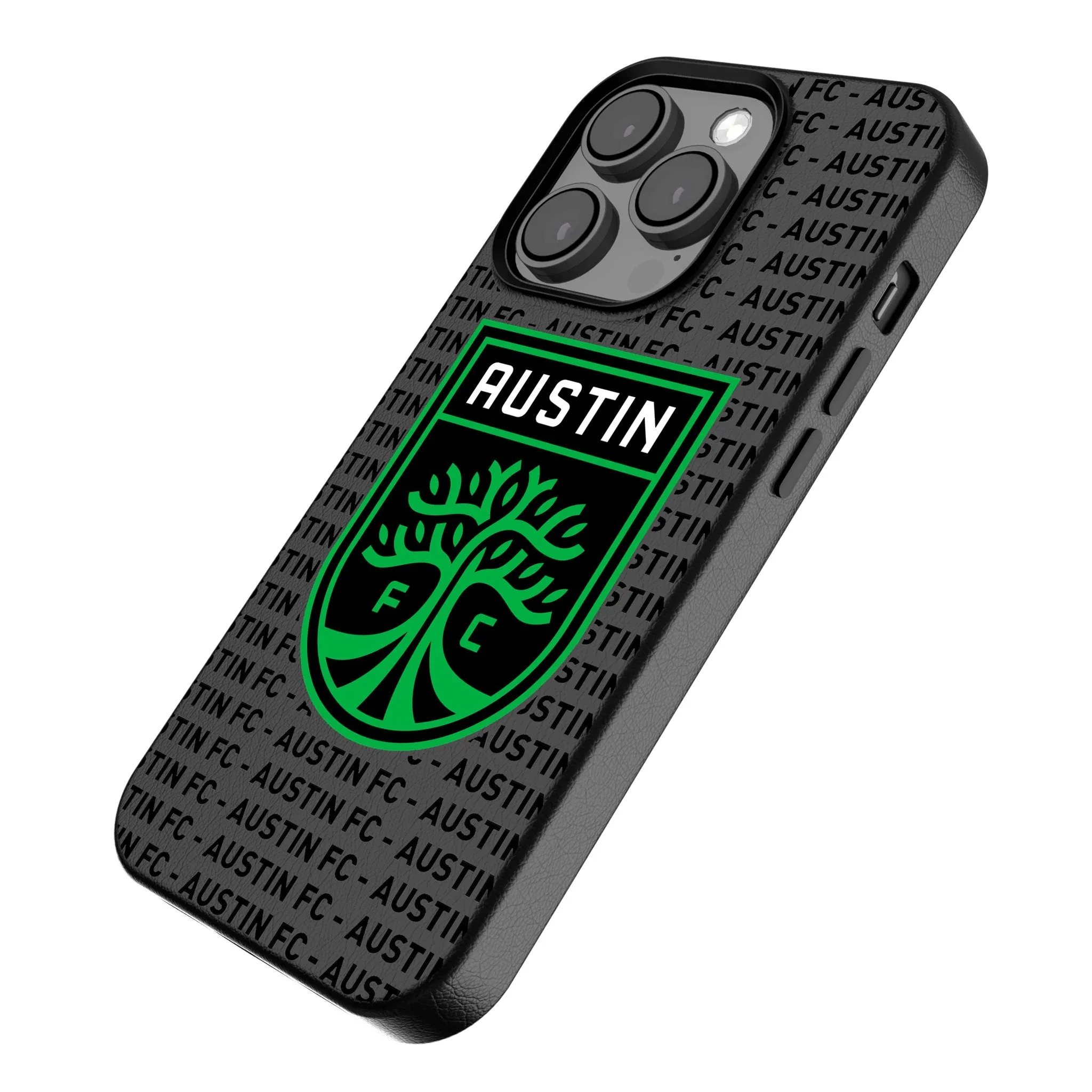 Austin FC  Text Backdrop MagSafe Compatible Phone Case