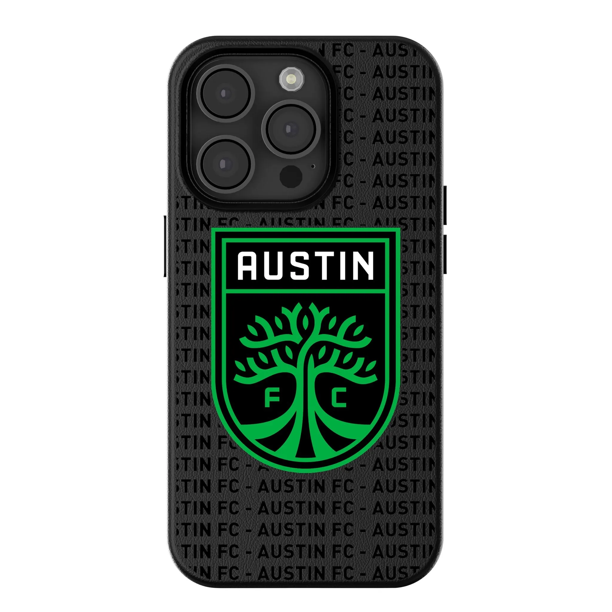 Austin FC  Text Backdrop MagSafe Compatible Phone Case