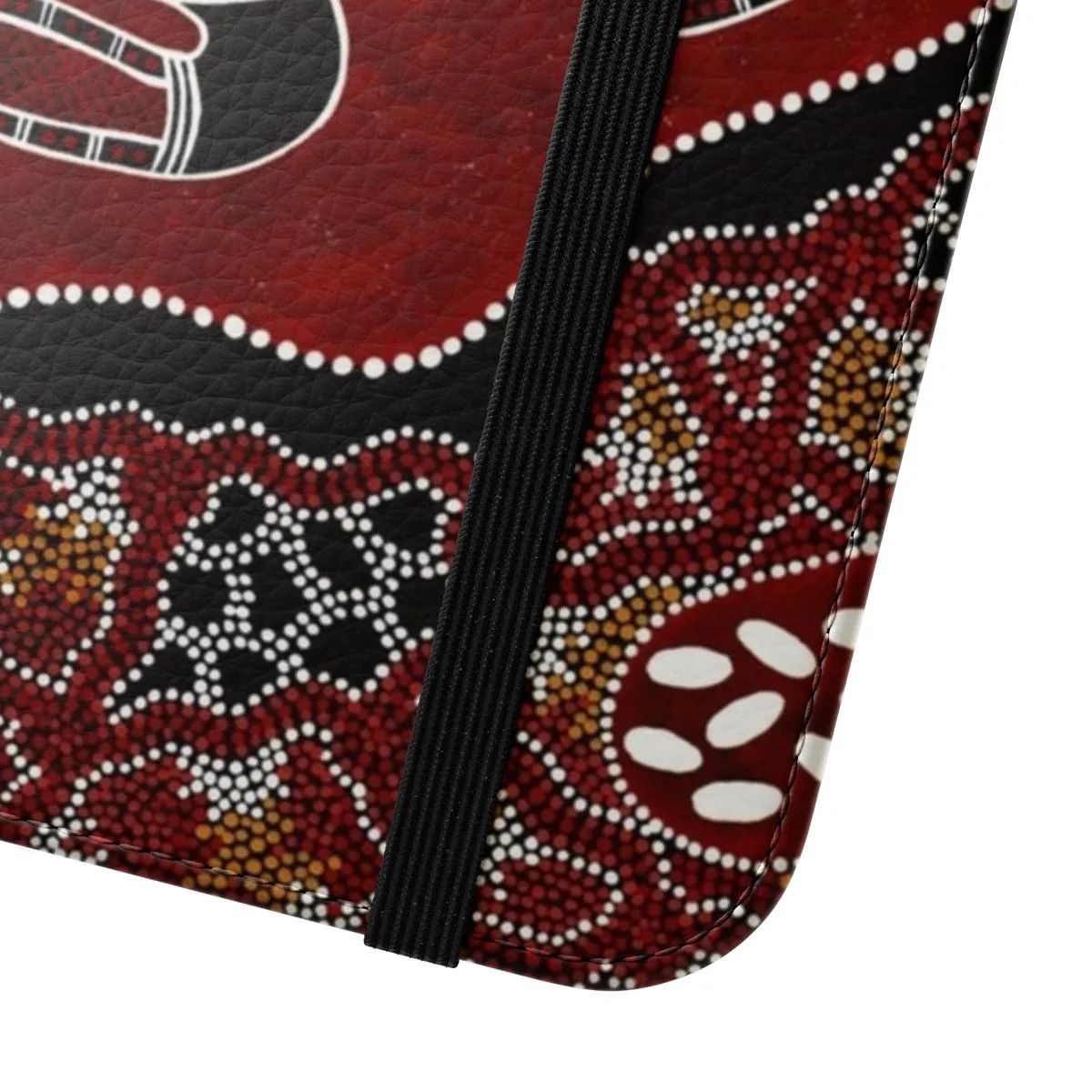 Authentic Aboriginal-Inspired Turtle Dreaming Flip Cover Phone Case