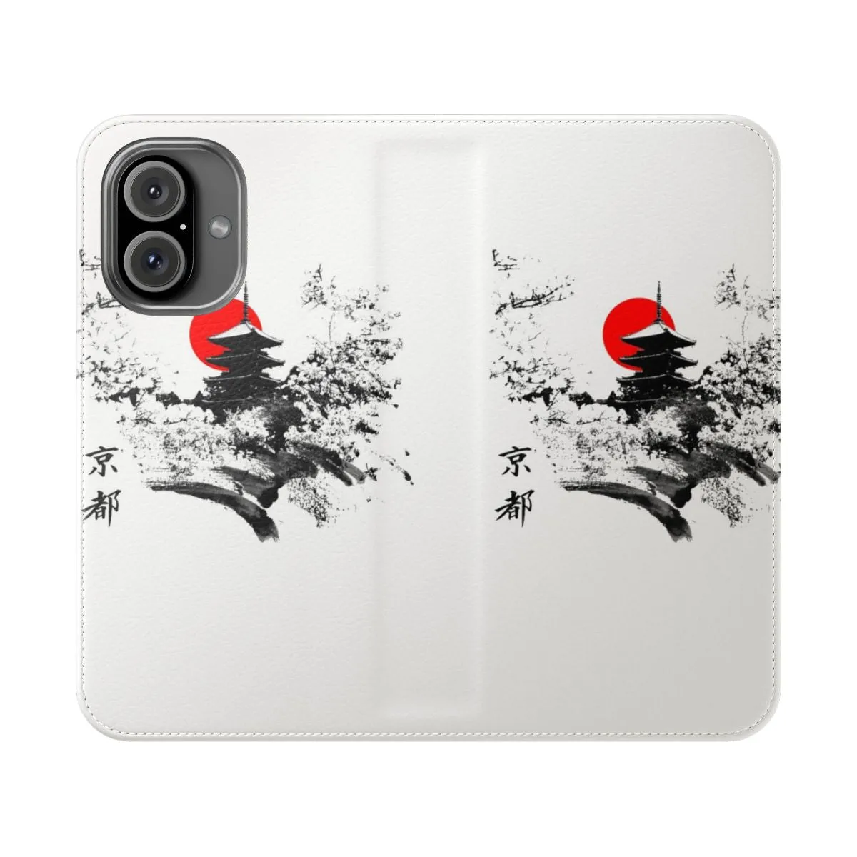 Authentic Japanese-Inspired Kyoto Flip Cover Phone Case