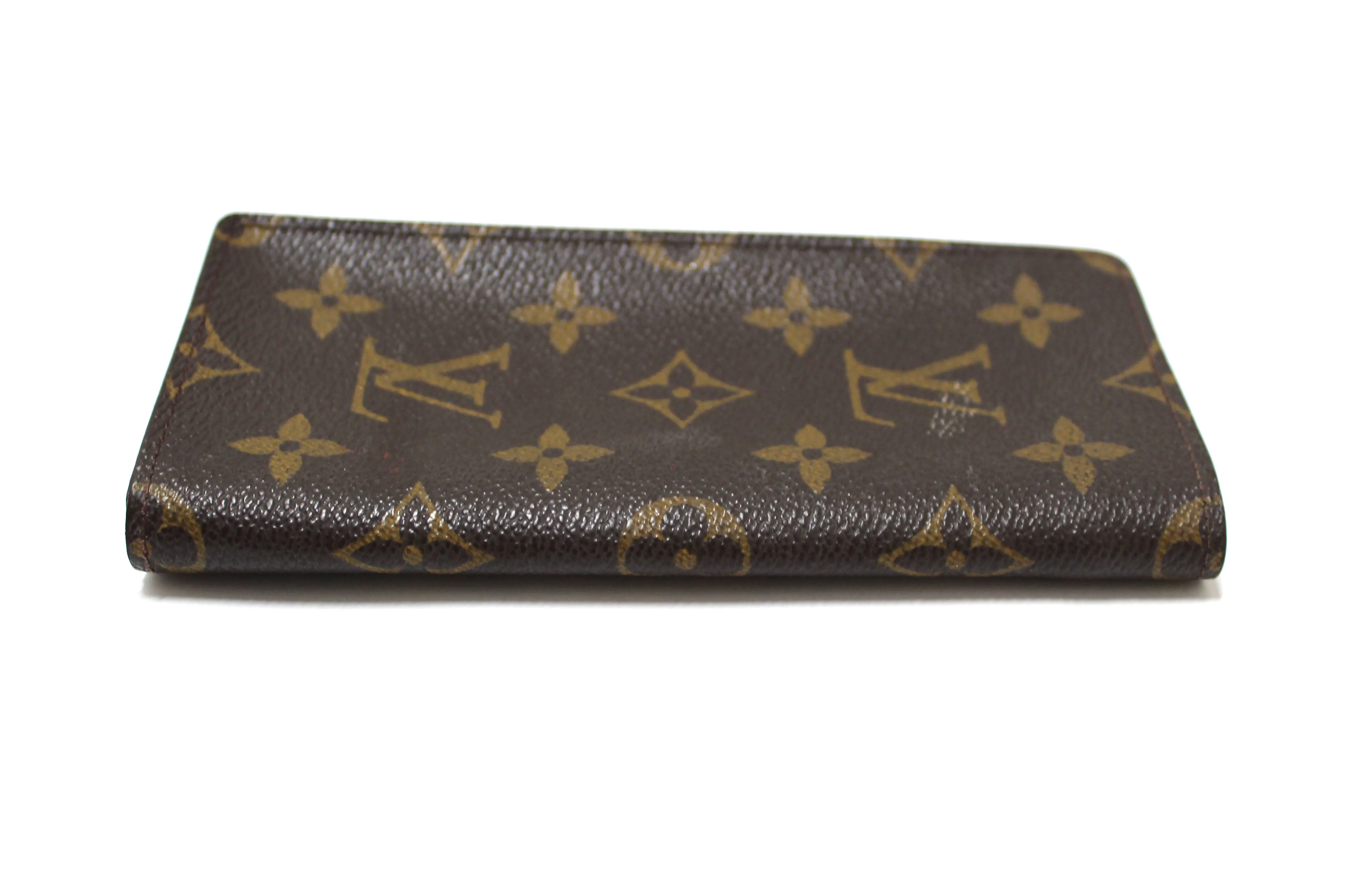Authentic Louis Vuitton Classic Monogram Canvas Glasses Case