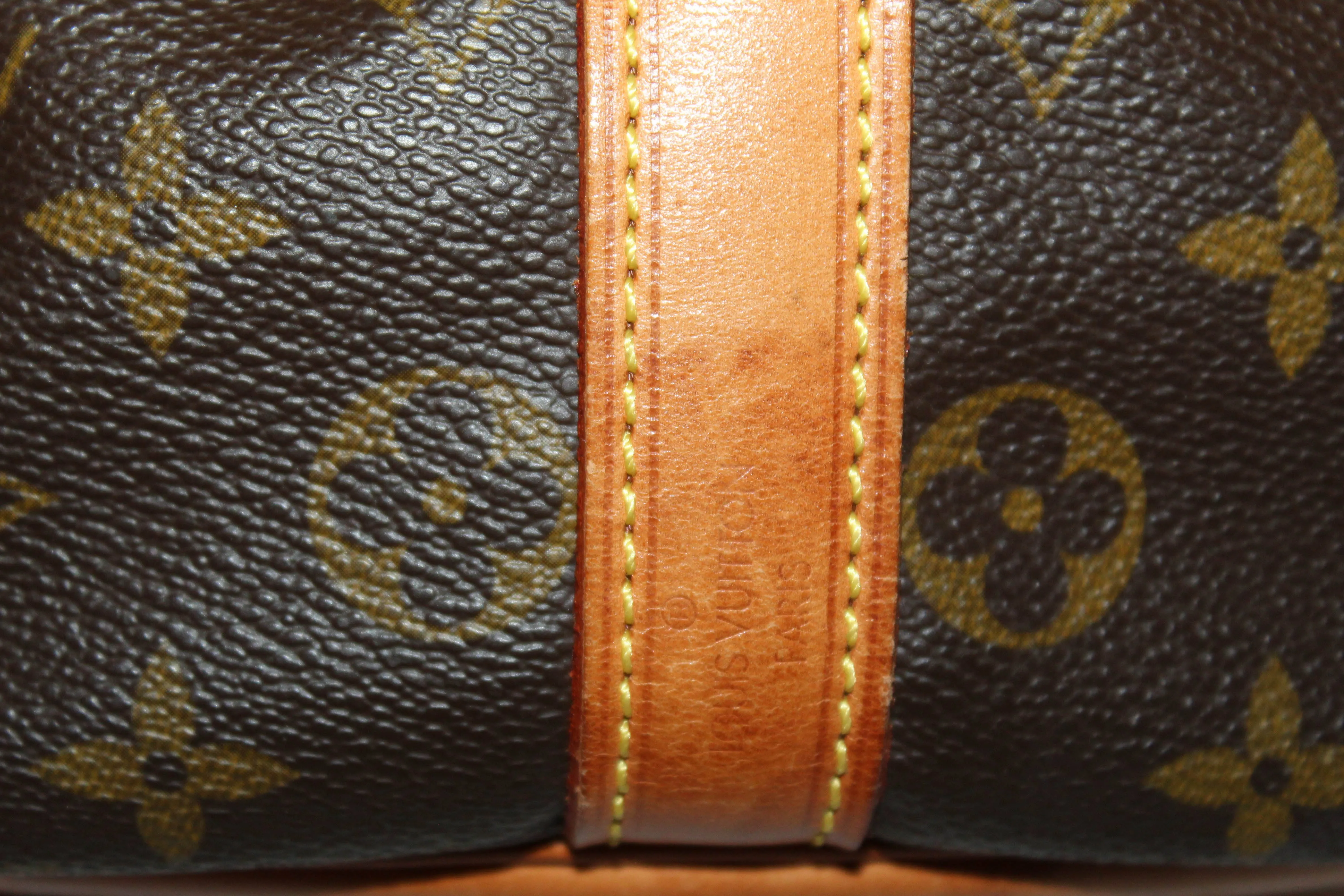 Authentic Louis Vuitton Classic Monogram Petit Noe Drawstring Shoulder Bag