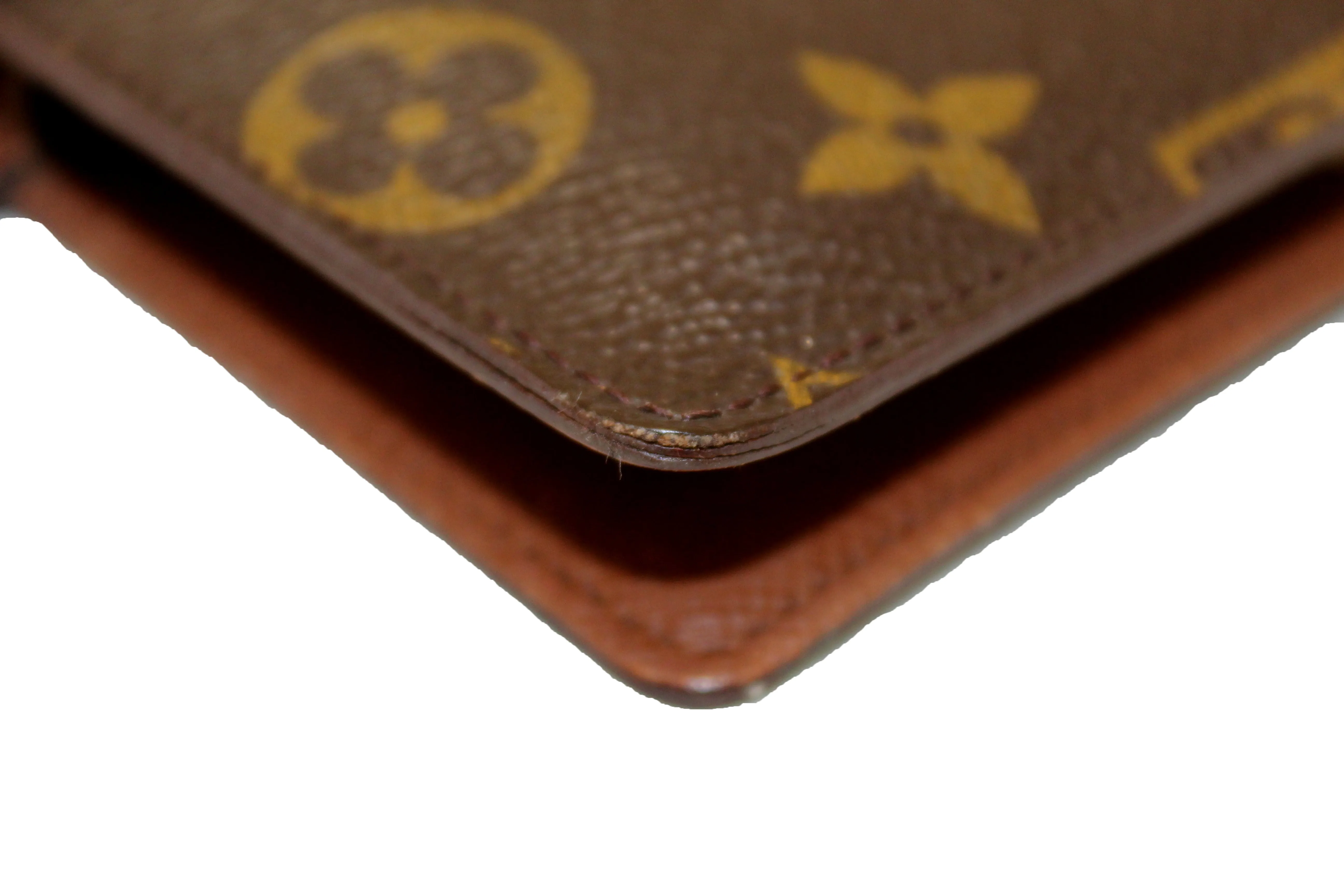 Authentic Louis Vuitton Monogram Canvas Small Ring Agenda Cover
