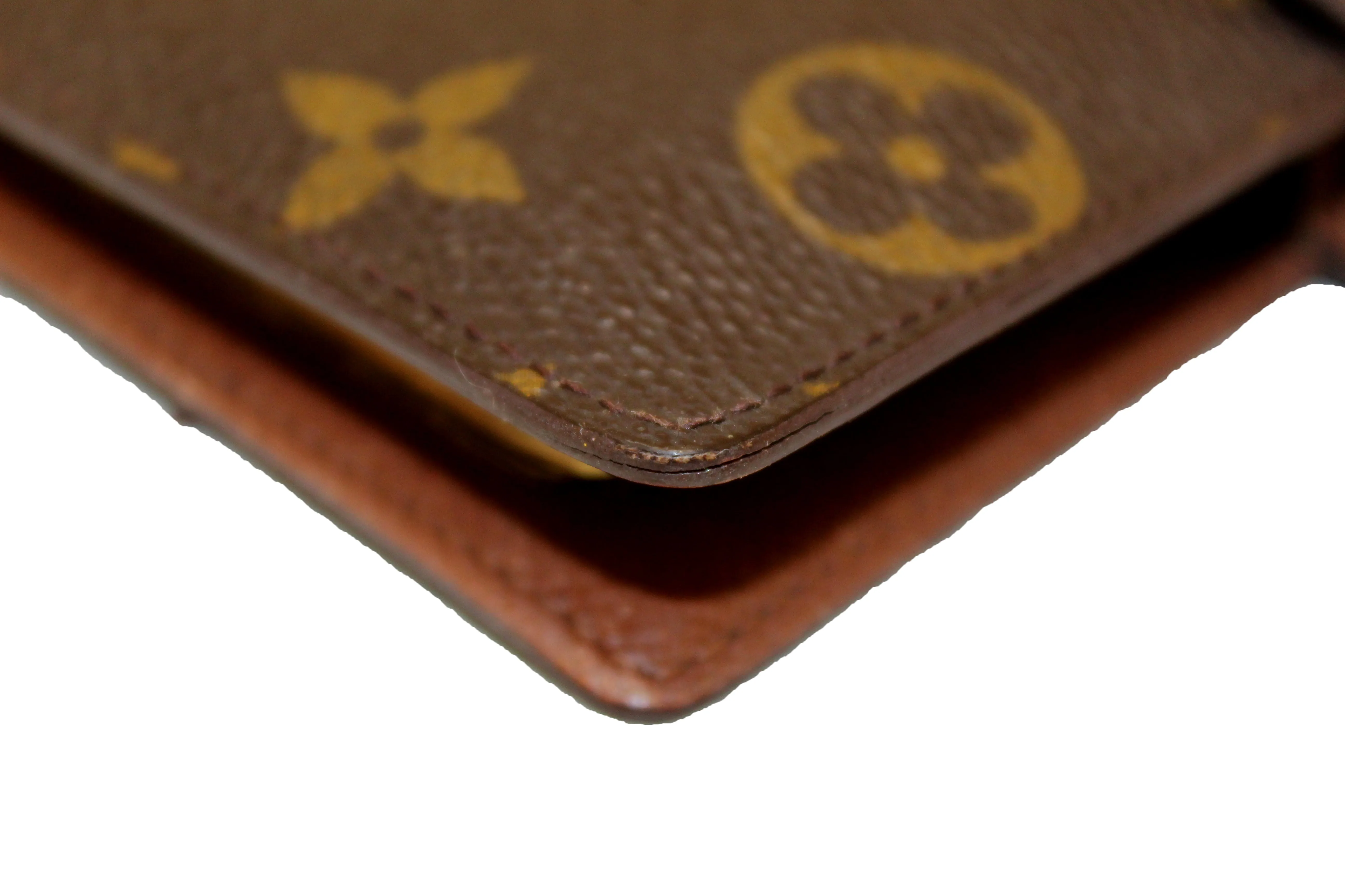 Authentic Louis Vuitton Monogram Canvas Small Ring Agenda Cover