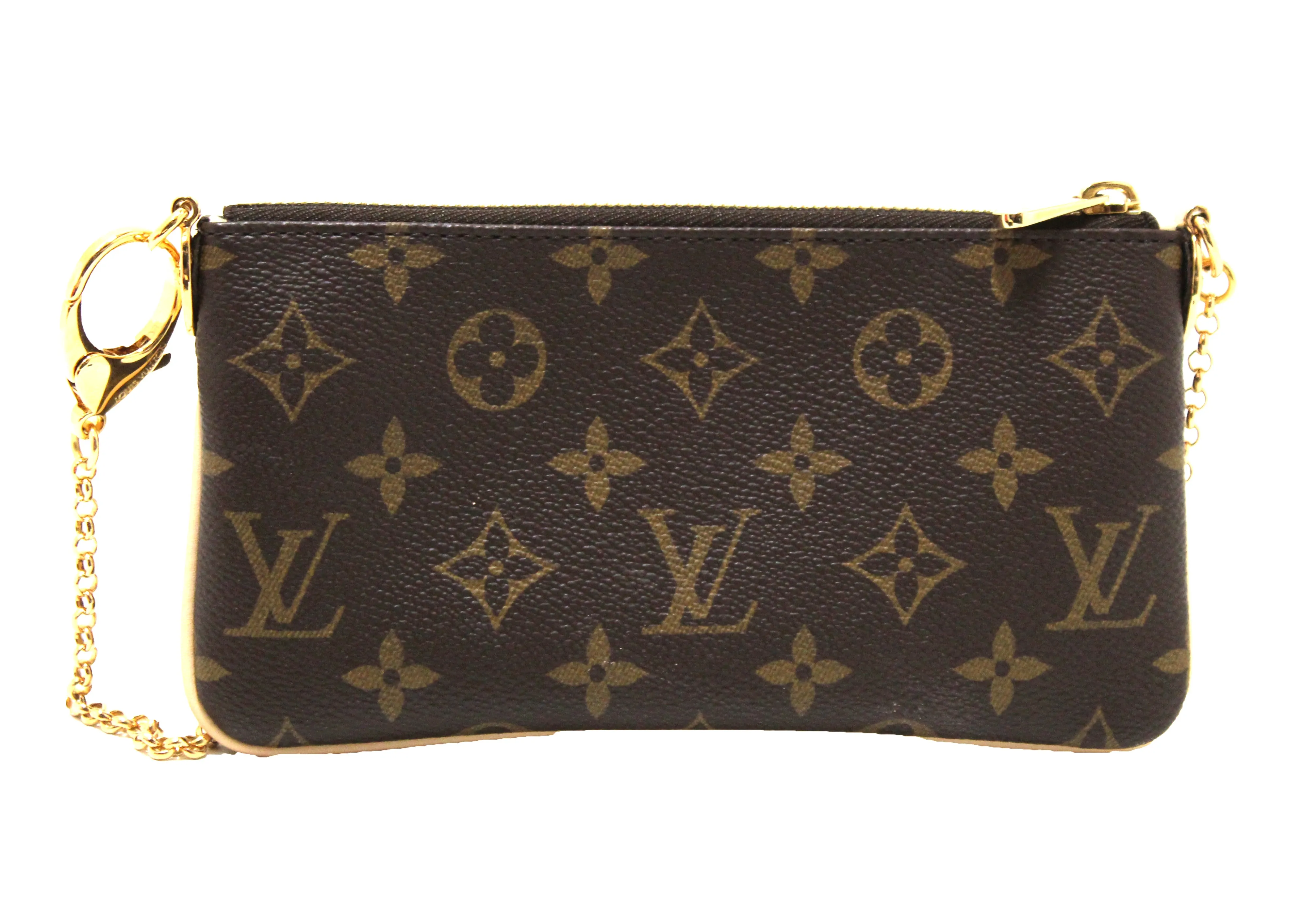 Authentic NEW Louis Vuitton Classic Monogram Pochette Milla MM