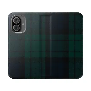 Authentic Scottish Tartan Flip Cover Phone Case