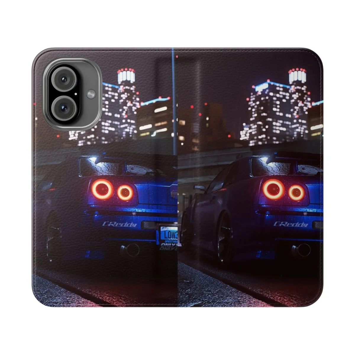 Automotive-Inspired Phone Case for Nissan Skyline R34 Fans