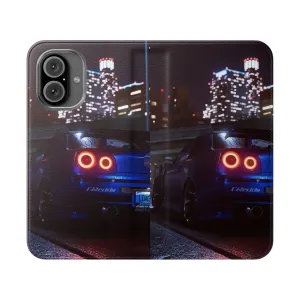 Automotive-Inspired Phone Case for Nissan Skyline R34 Fans