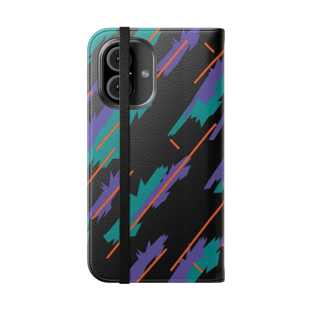 Automotive-Inspired Tribute Livery Pattern Flip Cover Phone Case