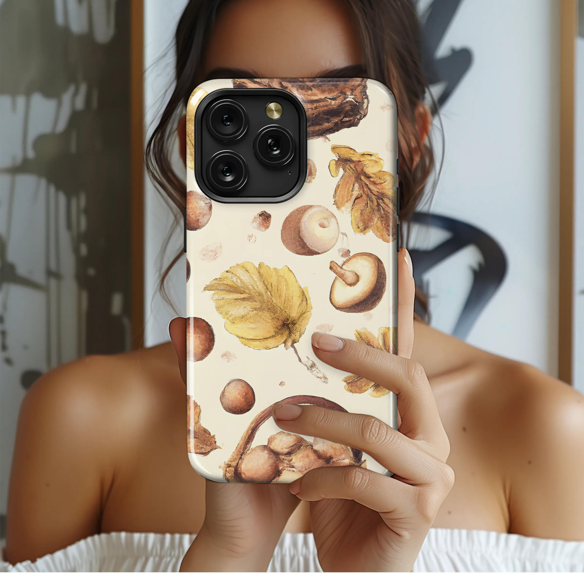 Autumn Pastel Drawing Cute Phone Case iPhone Samsung Cover Pixel 3739