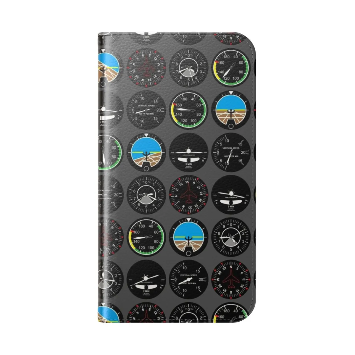 Aviation Themed Flip Cover Phone Case