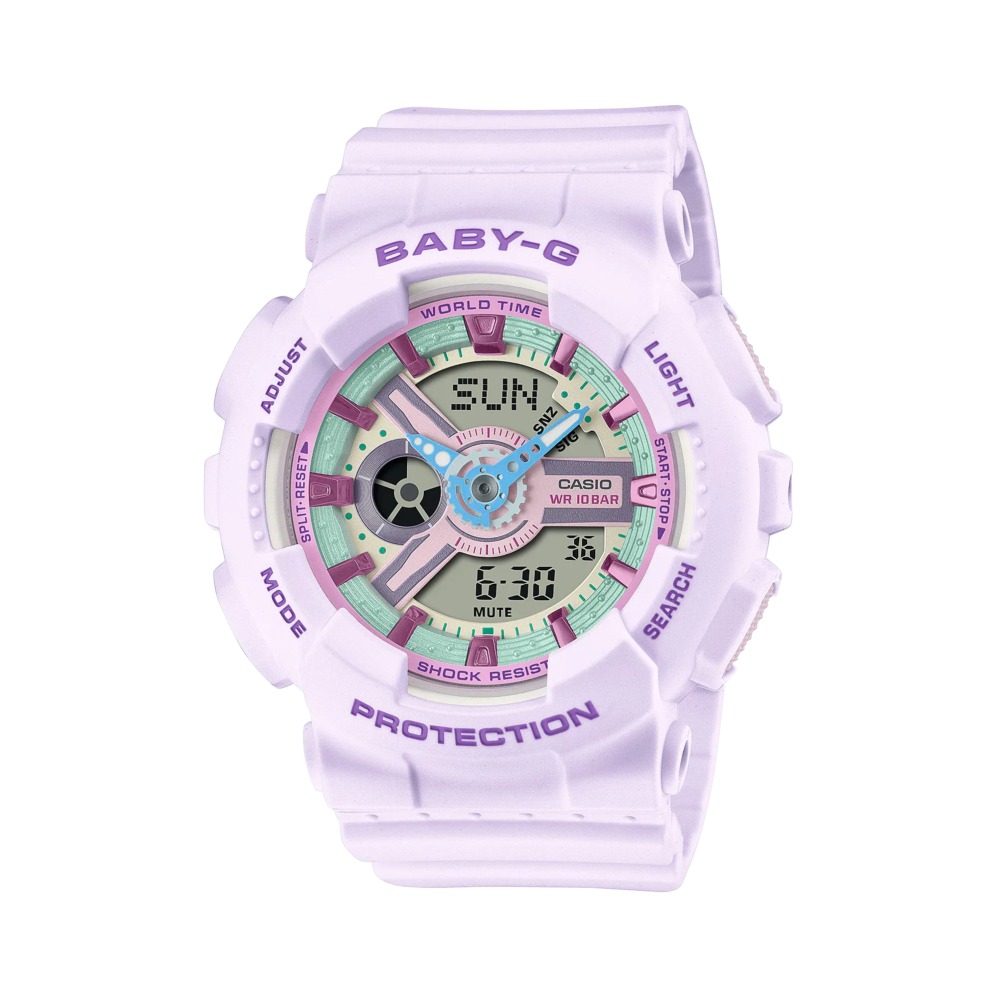 Baby-G Analog Digital Pastel Metallic Watch BA110XPM-6A