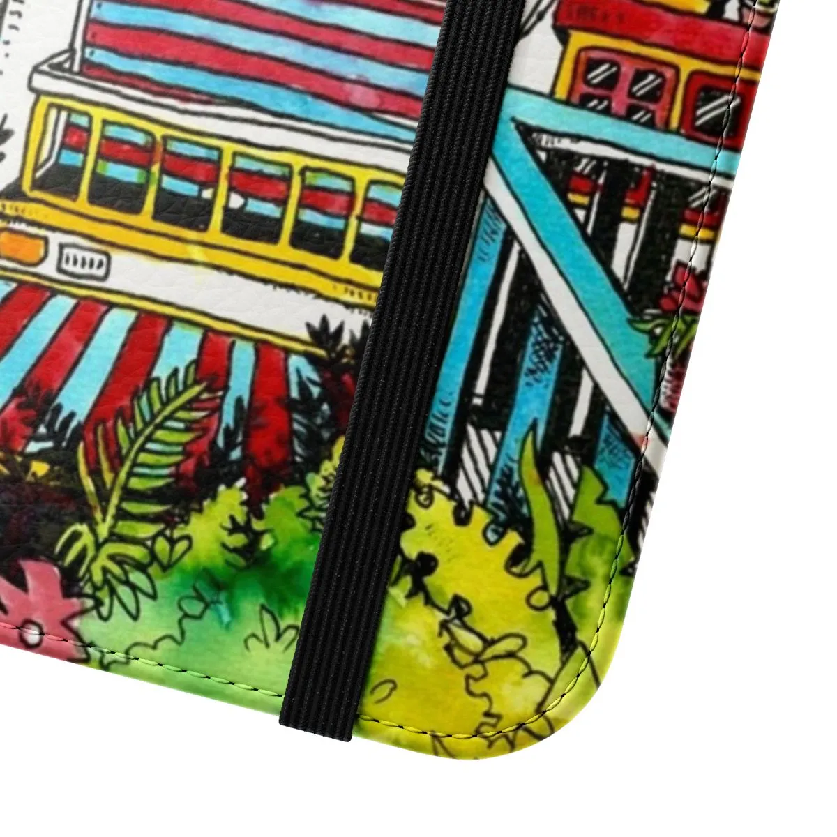 Balcony Flip Cover Phone Case for Smartphones