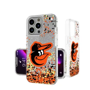 Baltimore Orioles Confetti Glitter Phone Case