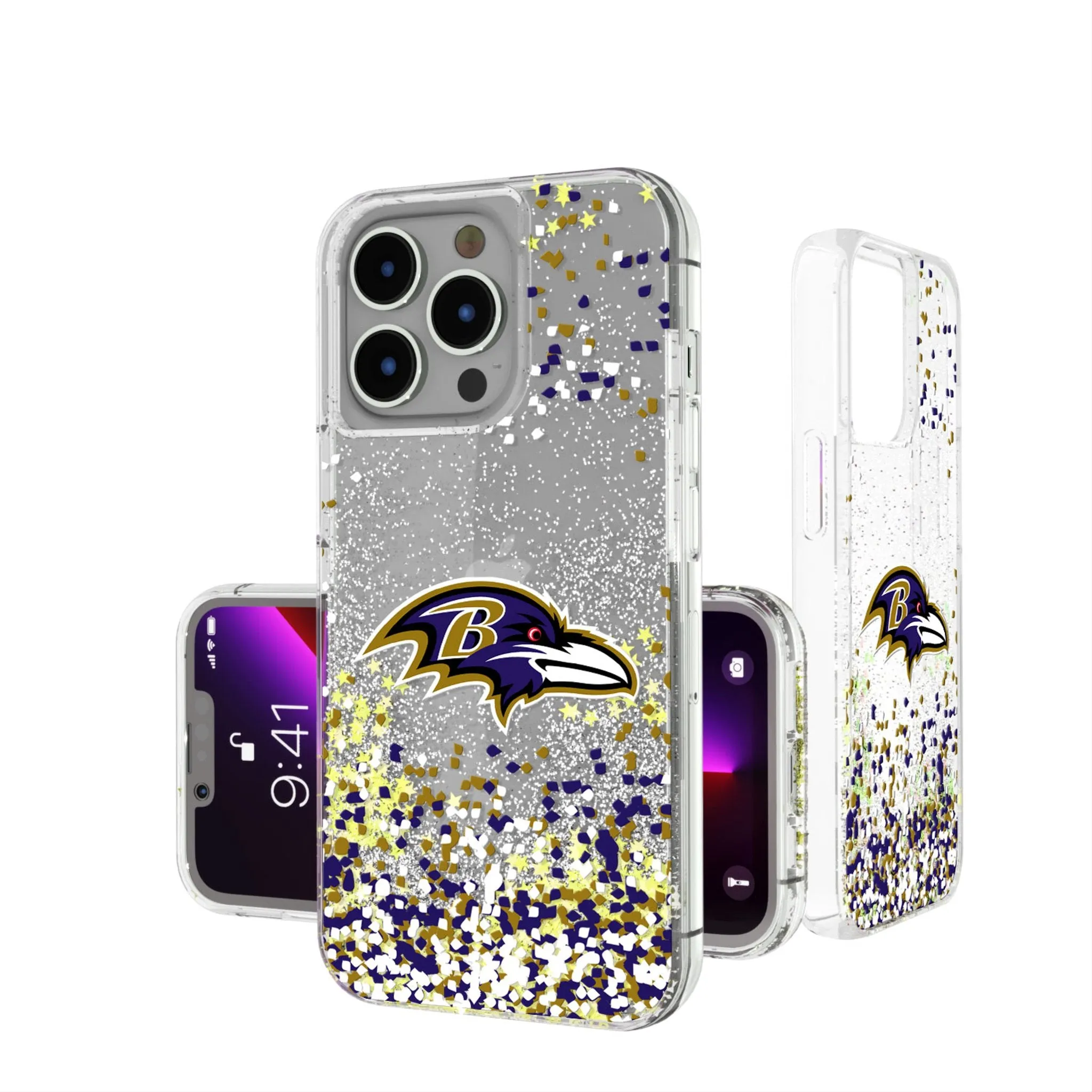 Baltimore Ravens Confetti Glitter Phone Case