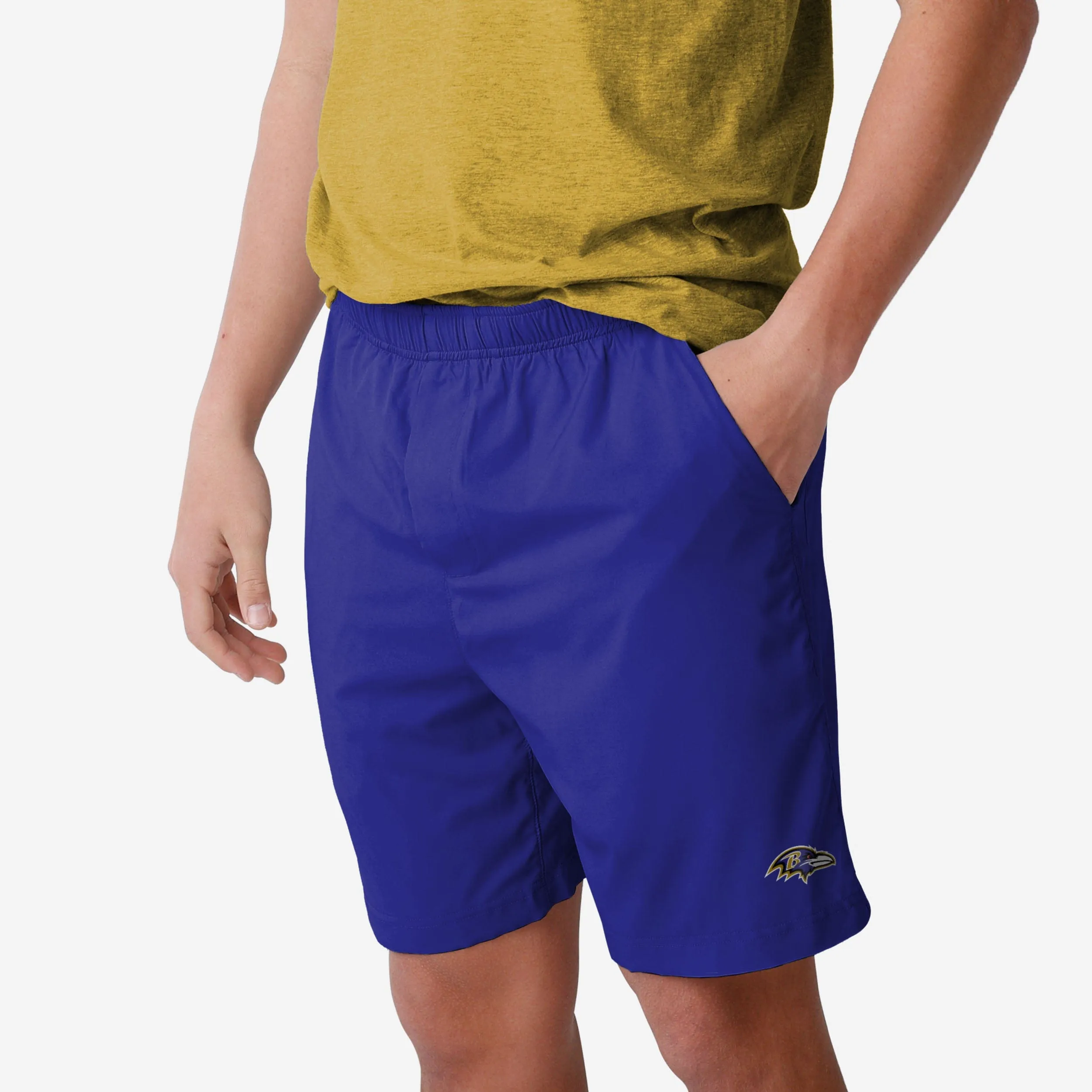 Baltimore Ravens Solid Woven Shorts