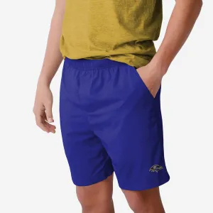 Baltimore Ravens Solid Woven Shorts