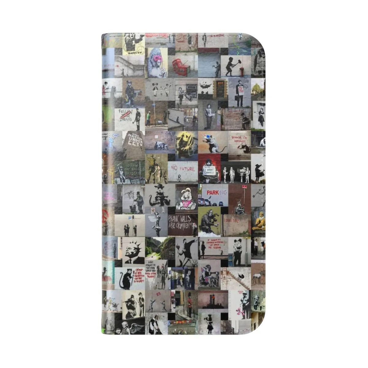 Banksy-Inspired Street Art Phone Case Cover