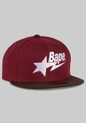 Bapesta New Era 9Fifty Cap - Red