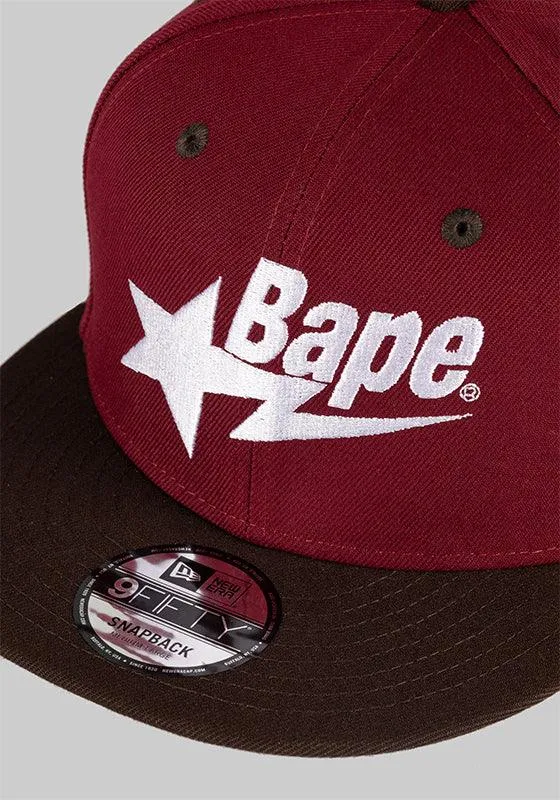 Bapesta New Era 9Fifty Cap - Red