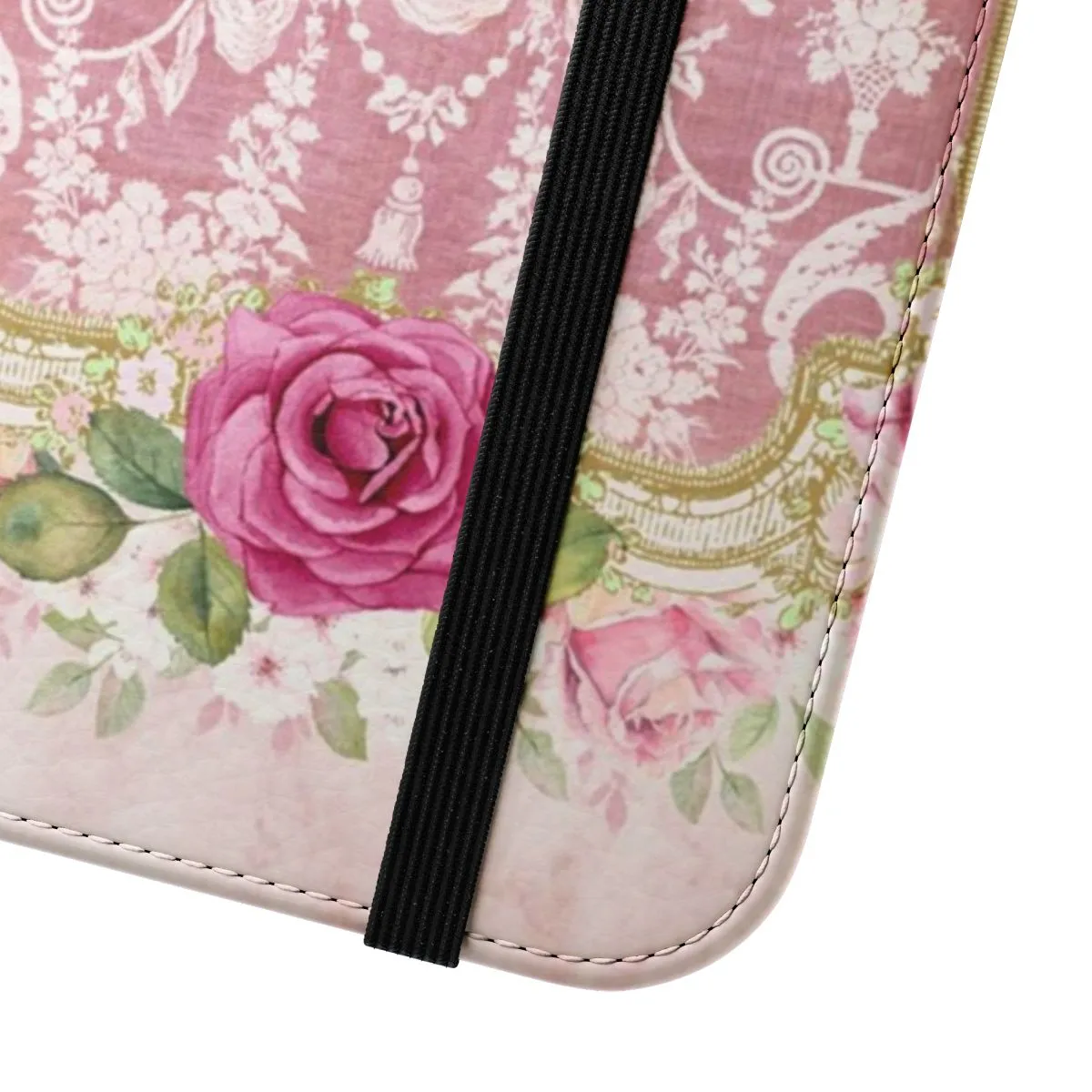 Baroque Floral Vintage Romantic French Paris Flip Phone Case