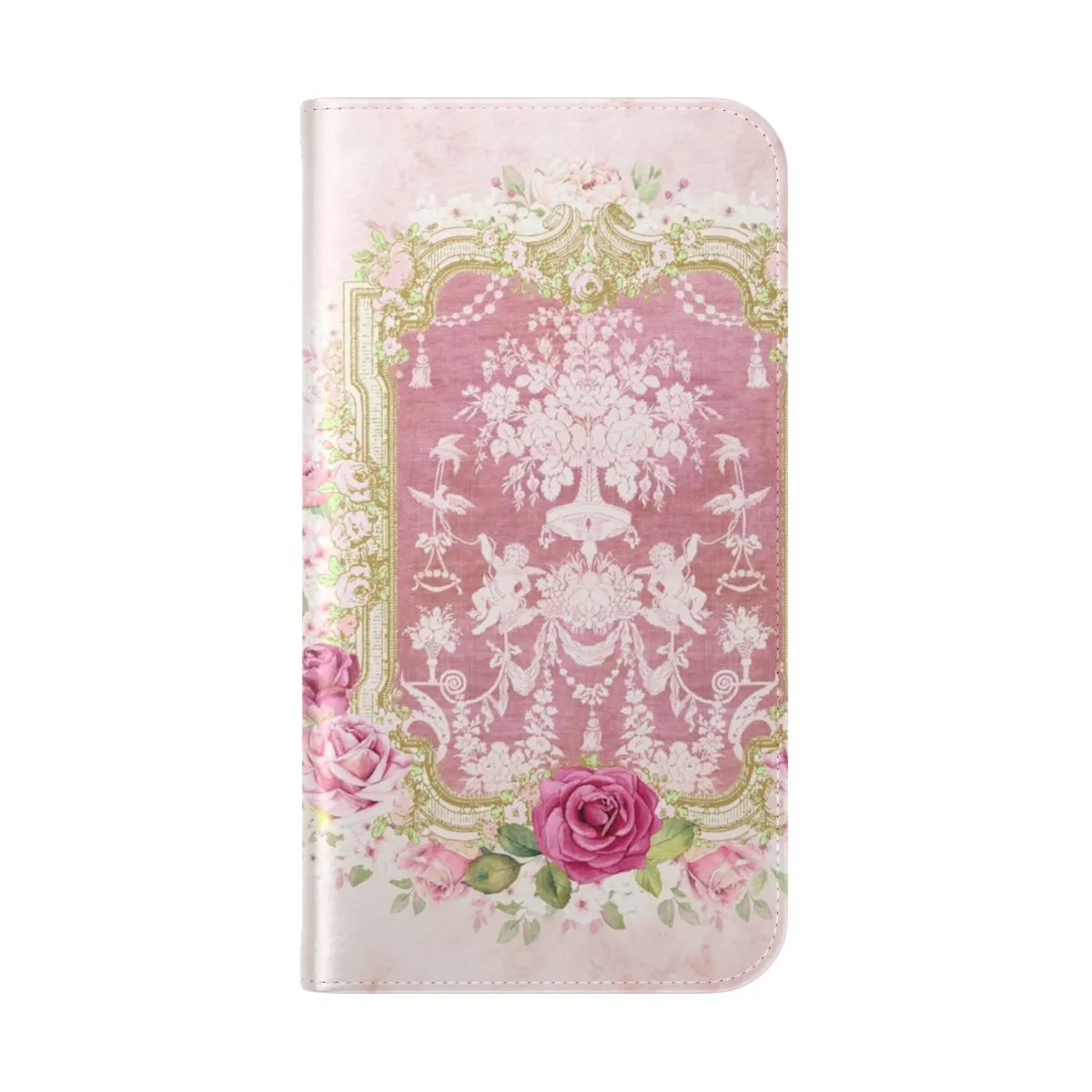 Baroque Floral Vintage Romantic French Paris Flip Phone Case