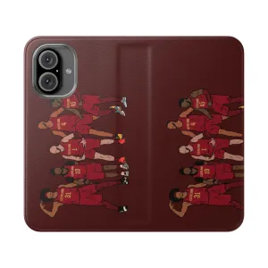 Basketball Inspired Flip Cover Phone Case