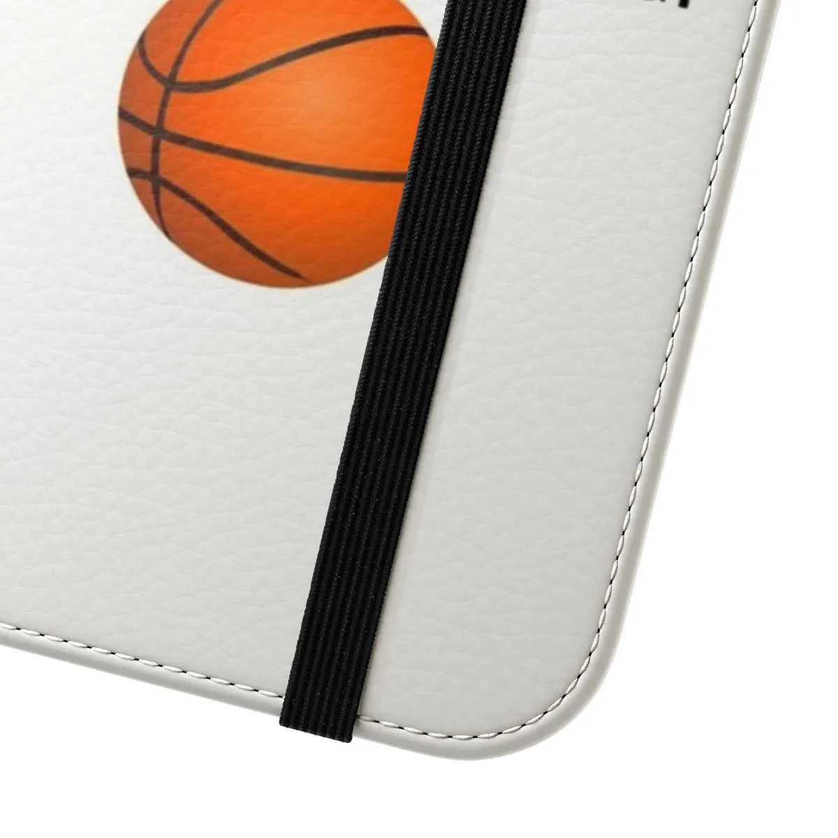 Basketball-Themed Flip Cover Phone Case