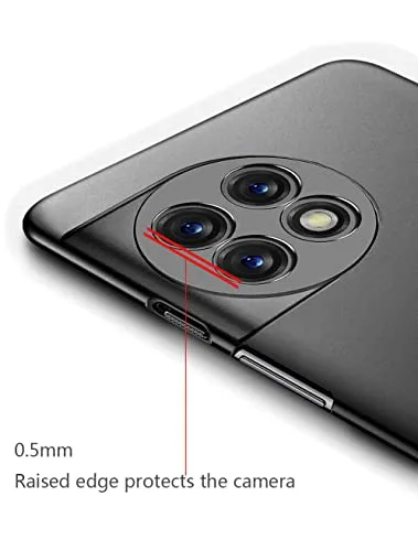 Bastmei for Oneplus 11 Case 5G(2023),Extremely Light Ultra-Light Super Slim Camera Protection Hard PC Cover Case for Oneplus 11 5G (2023)(Ash-Colored)