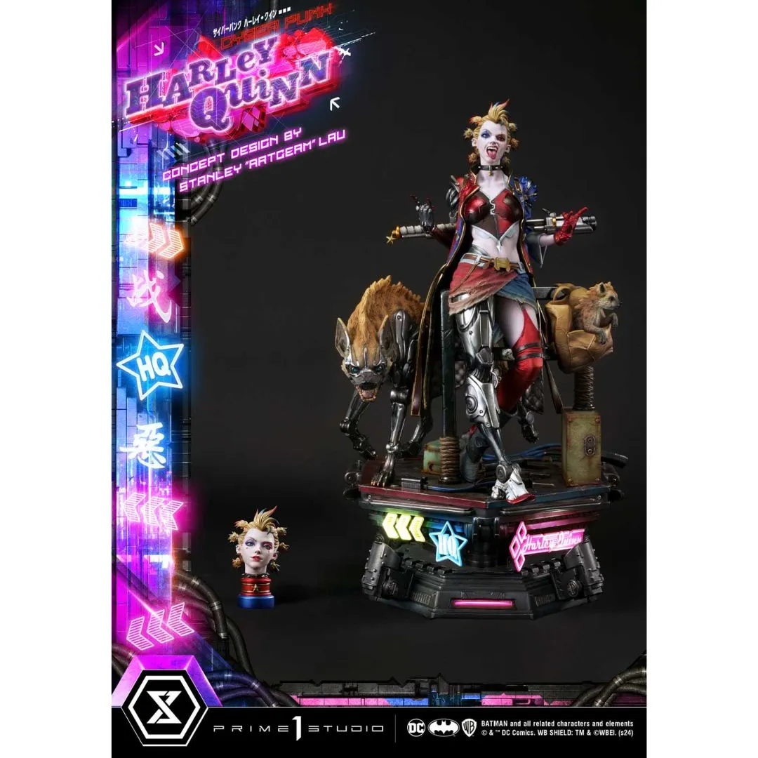 Batman (Comics) Cyberpunk Harley Quinn Statue By Prime1 Studios